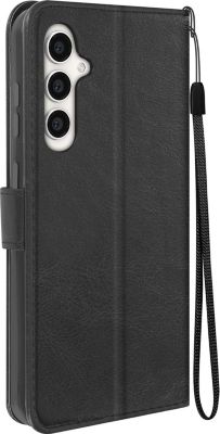 Etui MAYAXESS Dragonne Galaxy S23 FE Portefeuille Noir