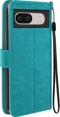 Etui MAYAXESS Google Pixel 8A Portefeuille Turquoise Etui MAYAXESS Google Pixel 8A Portefeuille Turquoise