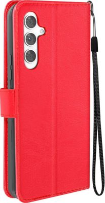 Etui MAYAXESS Clapet Galaxy A54 5G Portefeuille Rouge