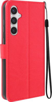 Etui MAYAXESS Dragonne Samsung S24 et S25 Rouge Etui MAYAXESS Dragonne Samsung S24 et S25 Rouge