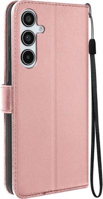 Etui MAYAXESS Dragonne Galaxy A35 5G Portefeuille Rose Etui MAYAXESS Dragonne Galaxy A35 5G Portefeuille Rose