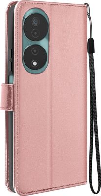 Etui MAYAXESS Clapet Honor 90 Smart Portefeuille Rose Etui MAYAXESS Clapet Honor 90 Smart Portefeuille Rose