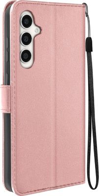 Etui MAYAXESS Dragonne Galaxy S23 FE Portefeuille Rose Etui MAYAXESS Dragonne Galaxy S23 FE Portefeuille Rose