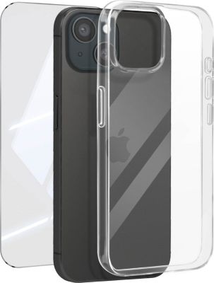 Coque MAYAXESS iPhone 15 + Verre Trempé 9H Transparent