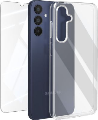 Coque MAYAXESS Samsung Galaxy A15 + Verre Trempé 9H