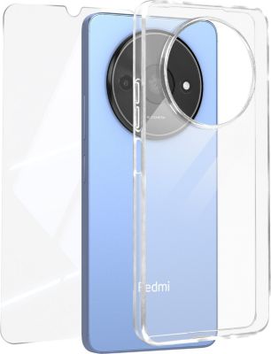 Coque MAYAXESS Redmi A3 + Verre Trempé Transparent