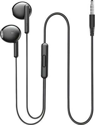 Ecouteurs XO Filaires Noir Microphone Intégré