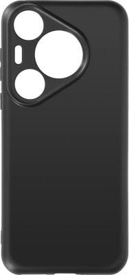 Coque AVIZAR Huawei Pura 70 Pro Silicone Mat Noir Coque AVIZAR Huawei Pura 70 Pro Silicone Mat Noir