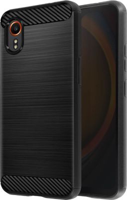Coque AVIZAR Carbone Samsung Galaxy Xcover 7 Noir
