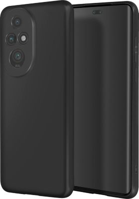 Coque AVIZAR Honor 200 Pro Silicone Mat Noir