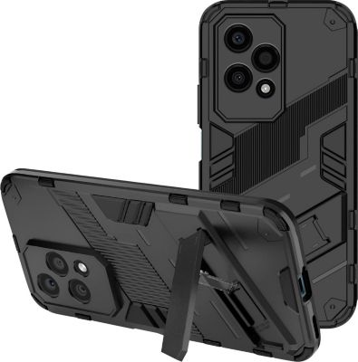 Coque AVIZAR Honor 200 Lite Antichoc Béquille Noir Coque AVIZAR Honor 200 Lite Antichoc Béquille Noir