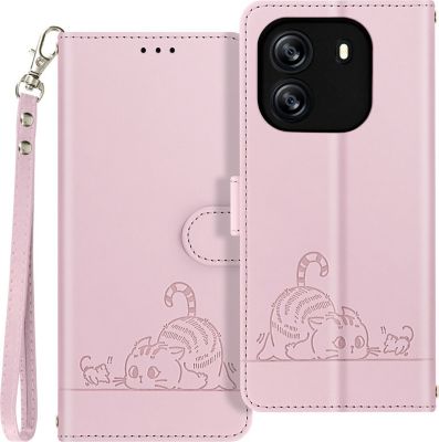 Etui AVIZAR Blackview Wave 6C Design Chat Rose Clair