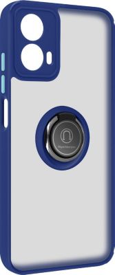 Coque AVIZAR Motorola Moto G34 Bague Support Bleu