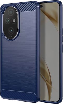 Coque AVIZAR Carbone Honor 200 Pro Effet Brossé Bleu