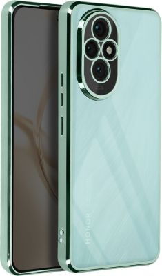 Coque AVIZAR Honor 200 Transparent Chromé Vert