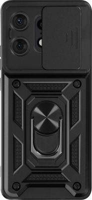 Coque AVIZAR Motorola Edge 50 Pro Bague Noir