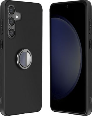 Coque AVIZAR Samsung Galaxy S24 FE Bague Support Noir