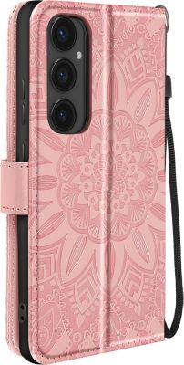 Etui AVIZAR Samsung S24 FE Fleurs Rose Etui AVIZAR Samsung S24 FE Fleurs Rose