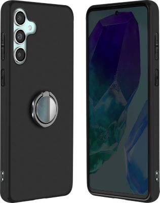 Coque AVIZAR Samsung Galaxy M55 Bague Support Noir Coque AVIZAR Samsung Galaxy M55 Bague Support Noir