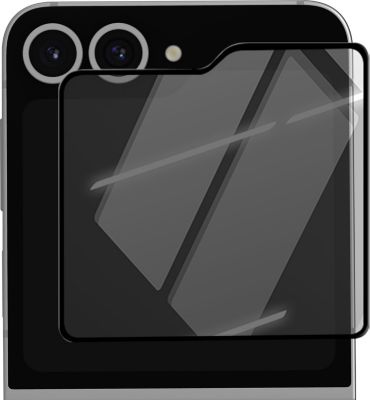 Protège écran AVIZAR Externe Galaxy Z Flip 6 Verre Trempé 9H Protège écran AVIZAR Externe Galaxy Z Flip 6 Verre Trempé 9H