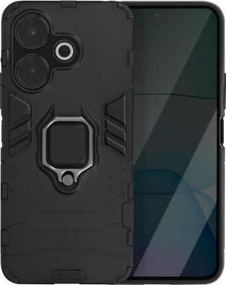 Coque AVIZAR Xiaomi Redmi 13 Bague Support Noir