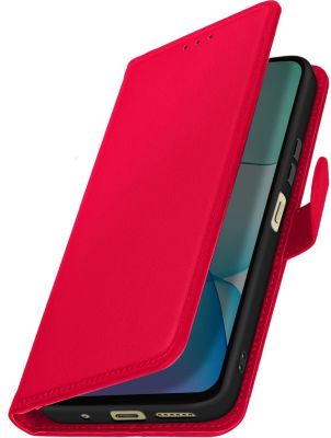 Etui AVIZAR Xiaomi Redmi 13 Portefeuille Rouge