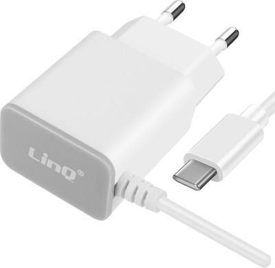 Chargeur LINQ LinQ Chargeur Secteur USB-C 18W avec Câb