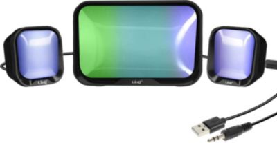 Enceinte portable LINQ Bluetooth + Jack 3.5mm Noir