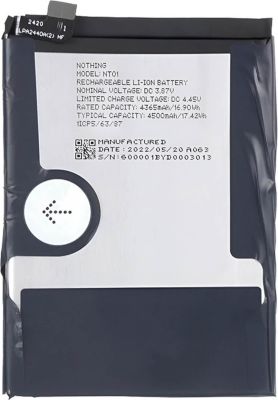 Pièce détachée AVIZAR Batterie Nothing Phone 1 4500mAh