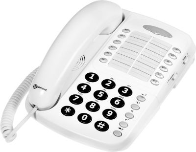 Téléphone sans fil GEEMARC Téléphone Fixe Senior Amplifié Bureau