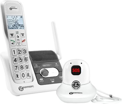 Téléphone sans fil GEEMARC Téléphone Sans Fil + Pendentif SOS