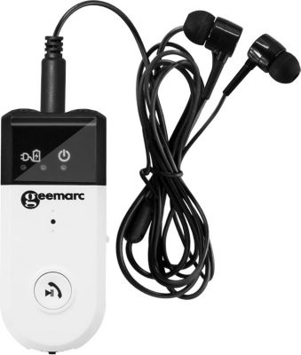 GEEMARC Amplificateur d'écoute IBT10 Loop Blanc