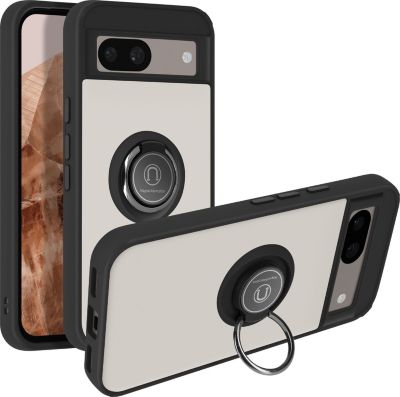 Coque AVIZAR Google Pixel 8A Bague Support Noir