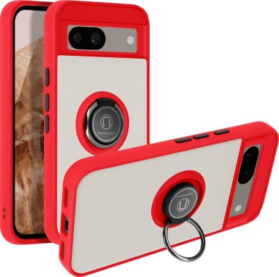 Coque AVIZAR Google Pixel 8A Bague Support Rouge