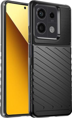 Coque AVIZAR Redmi Note 13 5G Design Strié Noir Coque AVIZAR Redmi Note 13 5G Design Strié Noir