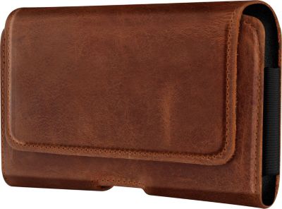 Etui AVIZAR Ceinture Universelle Taille XL Marron