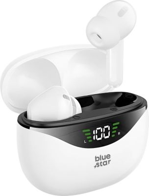 Ecouteurs BLUESTAR Bluetooth Commande Tactile IPX4 Blanc
