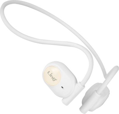 Ecouteurs LINQ Sans Fil Ouverts Tour de Cou Blanc