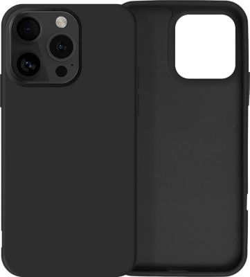 Coque AVIZAR iPhone 16 Pro Semi-rigide Noir