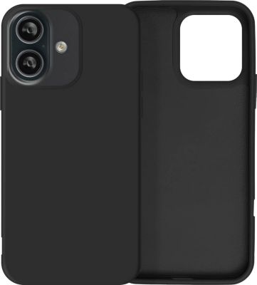 Coque AVIZAR iPhone 16 Plus Semi-rigide Noir