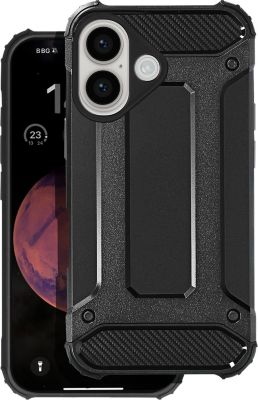 Coque AVIZAR iPhone 16 Plus Hybride Antichoc Noir Coque AVIZAR iPhone 16 Plus Hybride Antichoc Noir