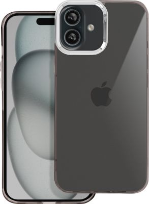 Coque AVIZAR iPhone 16 Souple Noir Translucide Coque AVIZAR iPhone 16 Souple Noir Translucide
