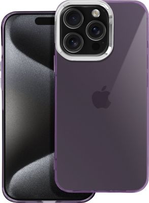 Coque AVIZAR iPhone 16 Pro Souple Violet Translucide
