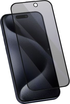 Protège écran AVIZAR Anti-espion iPhone 16 Pro Verre Trempé