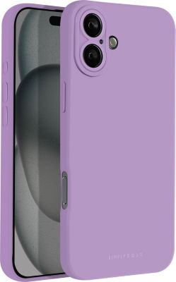 Coque ROAR iPhone 16 Soft Touch Violet
