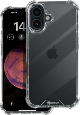 Coque ROAR iPhone 16 Plus Antichoc Transparent Coque ROAR iPhone 16 Plus Antichoc Transparent