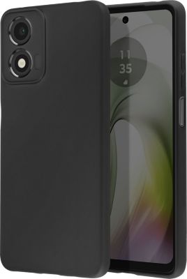 Coque AVIZAR Motorola Moto E14 Silicone Mat Noir Coque AVIZAR Motorola Moto E14 Silicone Mat Noir