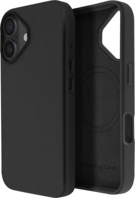 Coque AVIZAR iPhone 16 MagSafe Cuir Vegan Noir