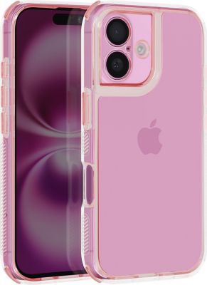 Coque AVIZAR iPhone 16 Plus Bumper Antichoc Rose