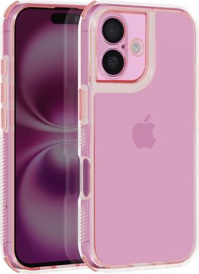 Coque AVIZAR iPhone 16 Plus Bumper Antichoc Rose Coque AVIZAR iPhone 16 Plus Bumper Antichoc Rose